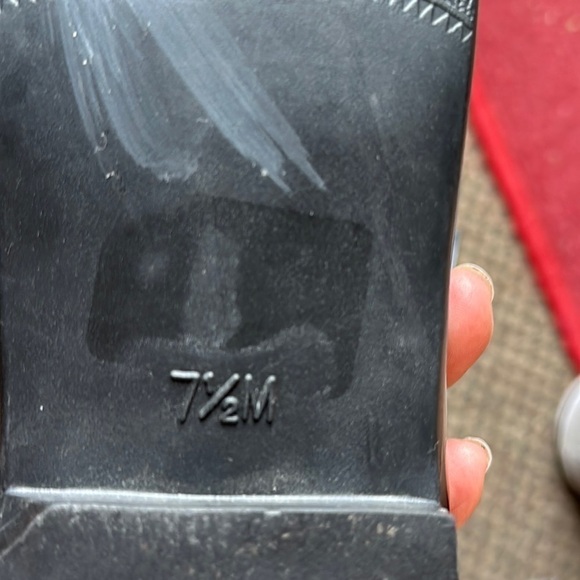 FREDERICO LEONE womens black patent leather tuxedo tie loafer 7.5 - Picture 7 of 7